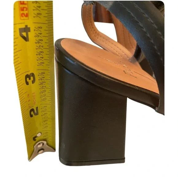 NWOT Linea Paolo Women Emmie Block Heel Ankle Strap Sandals Size 8.5 - Picture 4 of 8